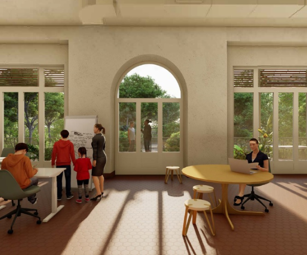 Ex Galateo - Rendering interni