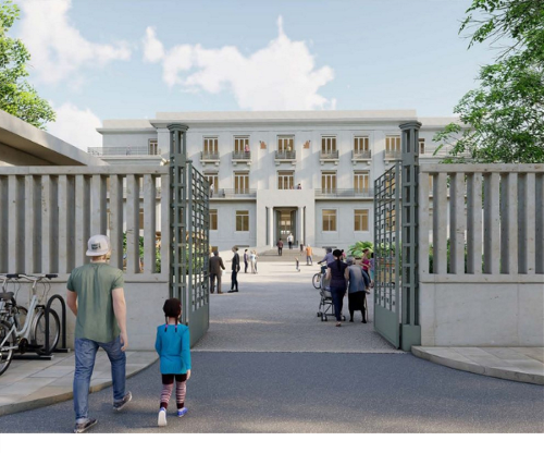 Ex Galateo - Rendering ingresso