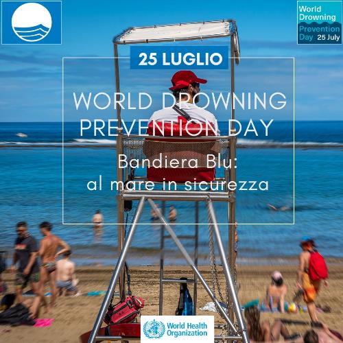 Giornata Mondiale della Prevenzione dell'Annegamento:  il 25 luglio a San Cataldo una giornata dedicata alla sicurezza in mare