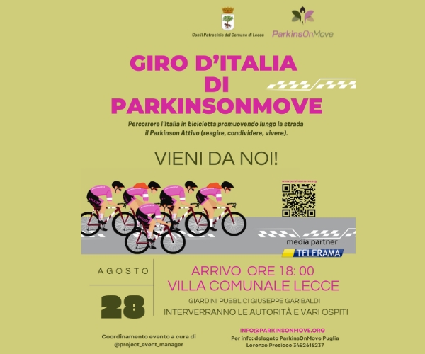 locandina evento parkinsonmove