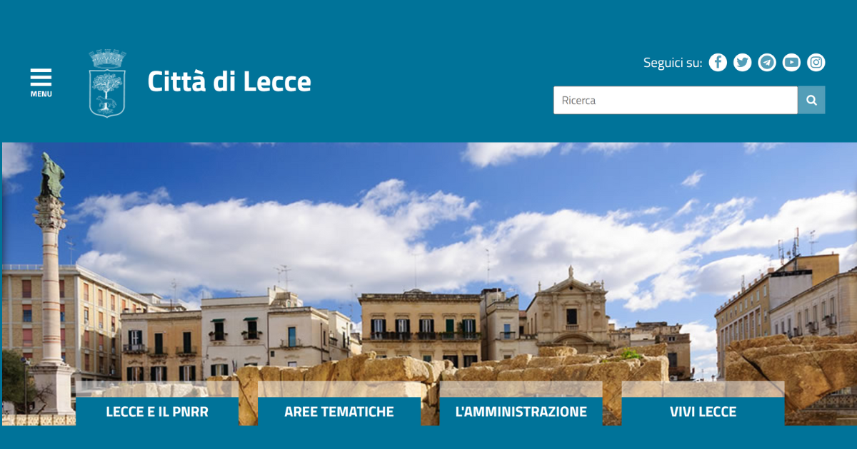 Lecce Open Data Portal