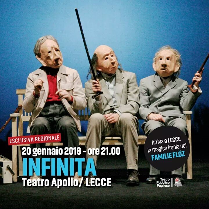 Infinita, in esclusiva regionale al Teatro Apollo INFINITA Locandina