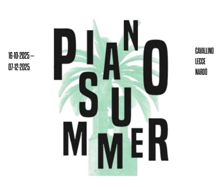 Locandina evento Piano summer 2026