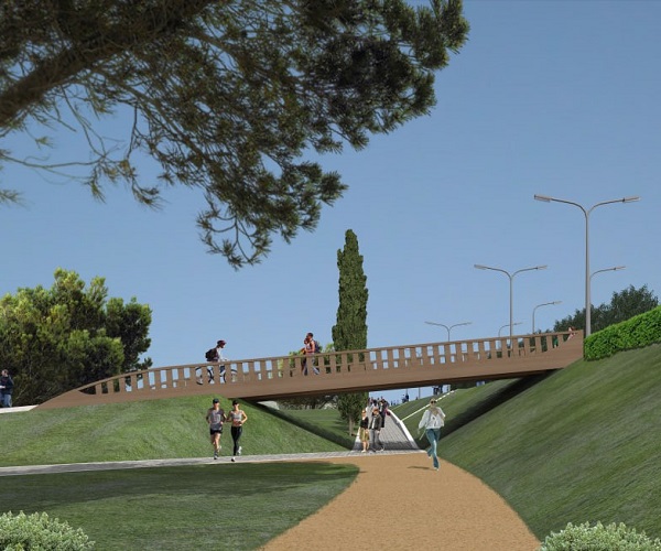 Belloluogo, completamento del parco e ingresso al cimitero da nord: approvato il progetto rendering nuovi lotti belloluogo