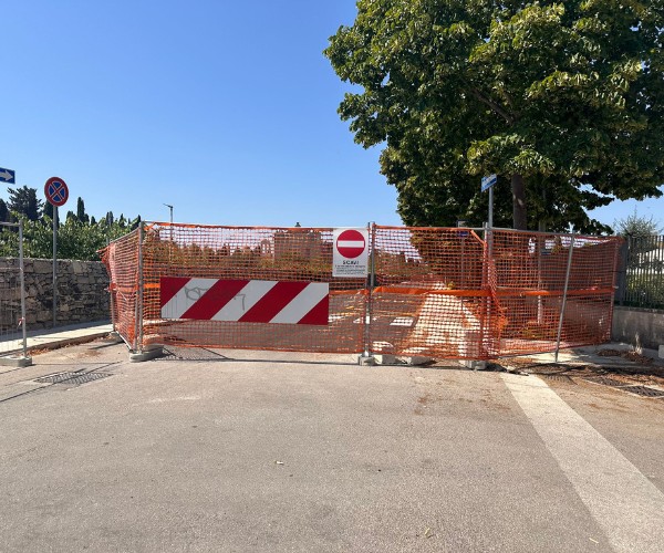 Via Vito Carluccio riapre alla circolazione riapertura-strada