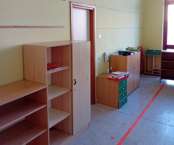 Ripristino locali scuola dell'infanzia di Viale Roma