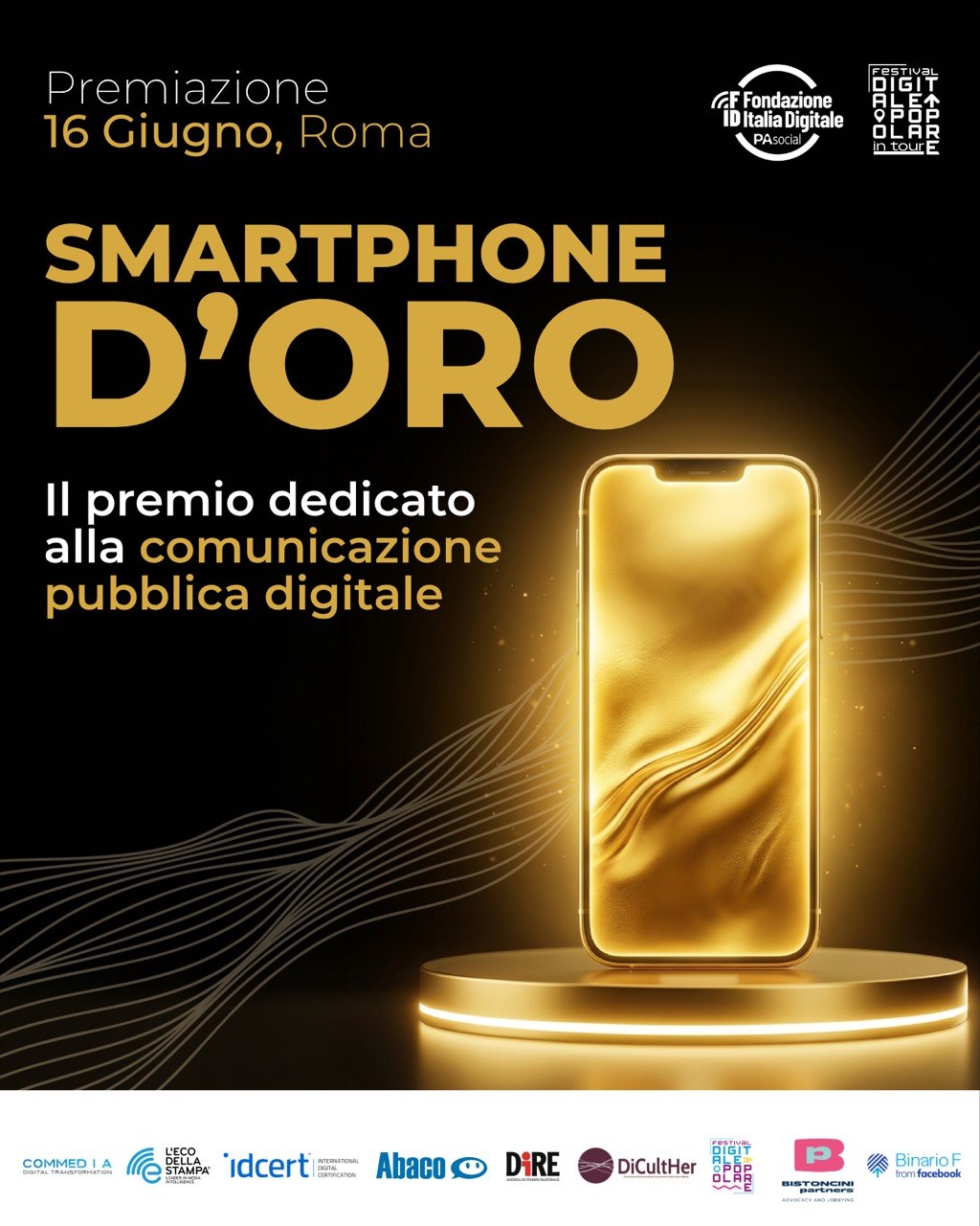 Smartphone d'oro