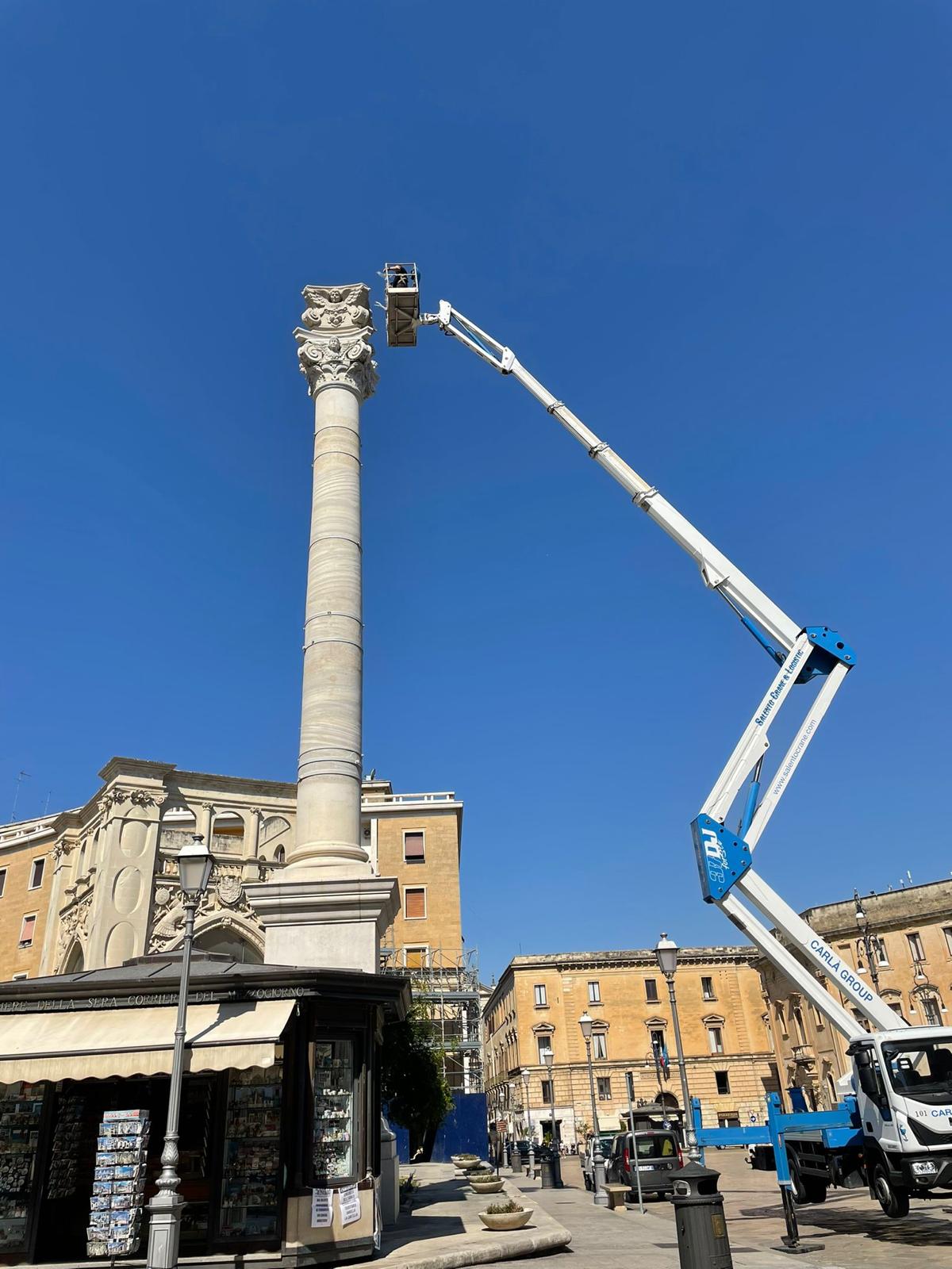 sopralluogo sulla colonna 1