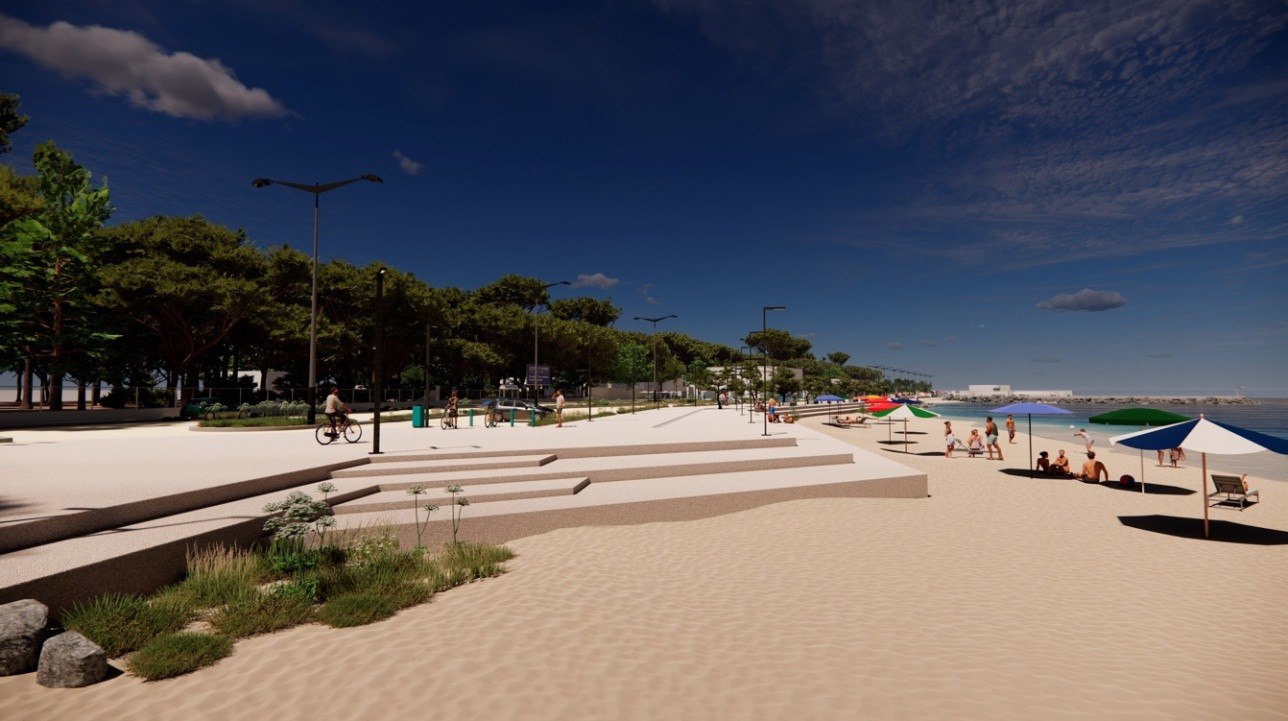 Spiaggia urbana