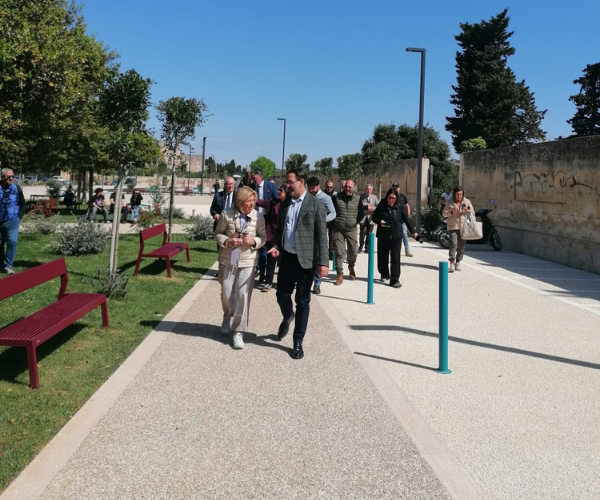 Inaugurazione piazzale antistante il cimitero monumentale