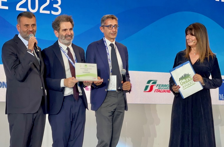 Urban Award: il Comune di Lecce premiato per il progetto Reactivity Premiazione Lecce Urban Award