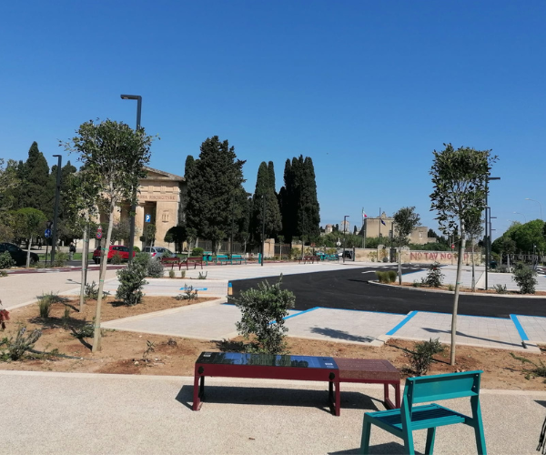 Inaugurazione piazzale antistante il cimitero monumentale