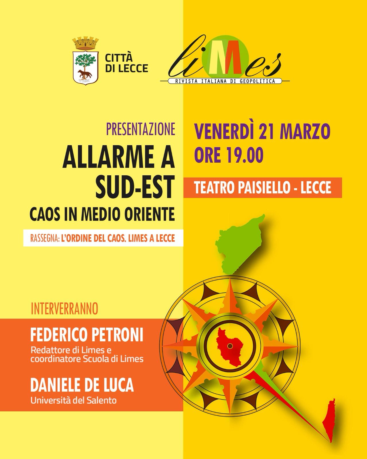 Allarme a Sud-Est