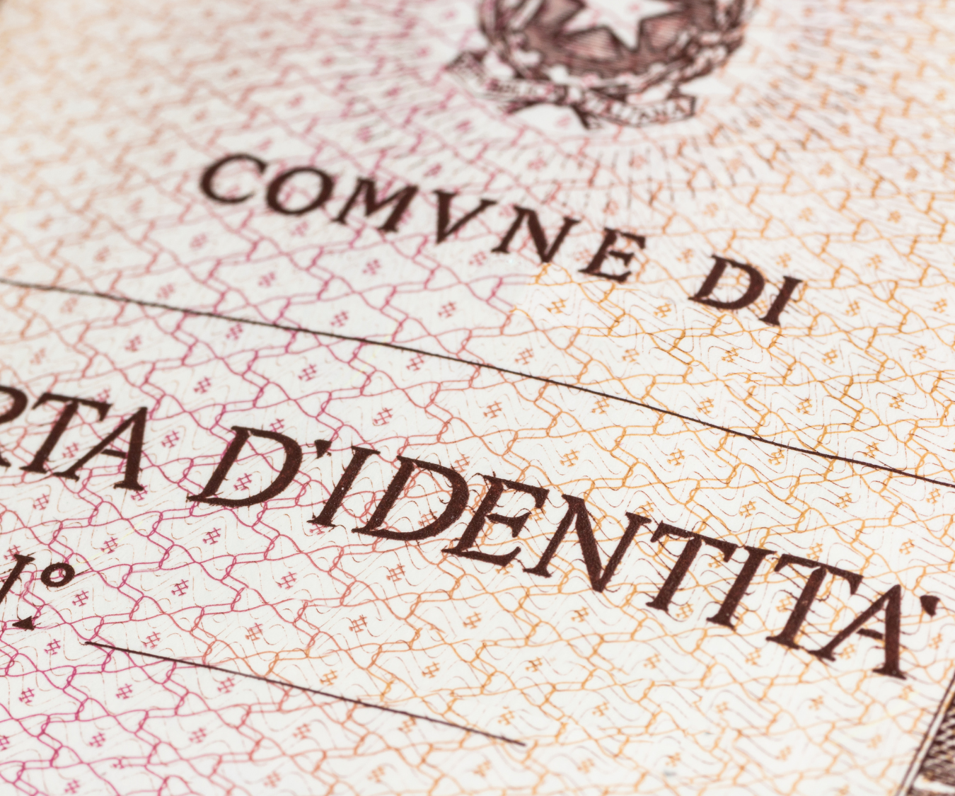carta identità cartacea
