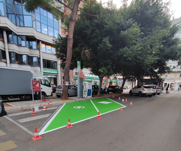 In città quattro nuove postazioni di ricarica “fast” per le auto elettriche colonnine di ricarica