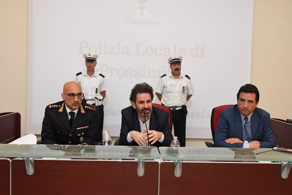 Conferanza stampa "polizia locale di prossimità"