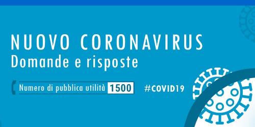 Coronavirus: i canali di informazione corretta
