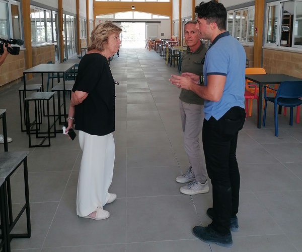 Riapertura Mercato Santa Rosa, visita sindaco 