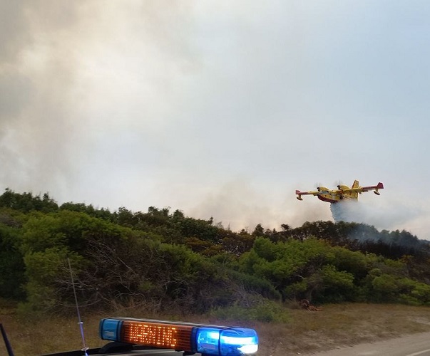 Incendio San Cataldo Luglio 2023 - Canadair