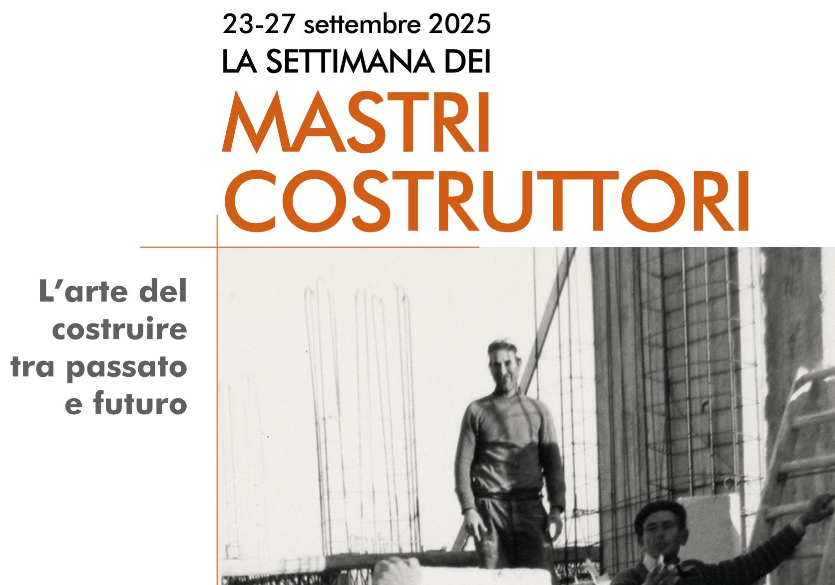 La settimana dei mastri costruttori