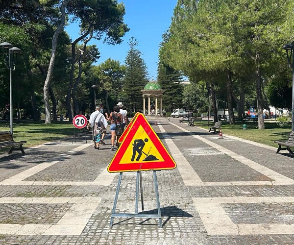 Lavori di manutenzione straordinaria alla Villa Comunale Lavori manutenzione straordinaria Villa Comunale