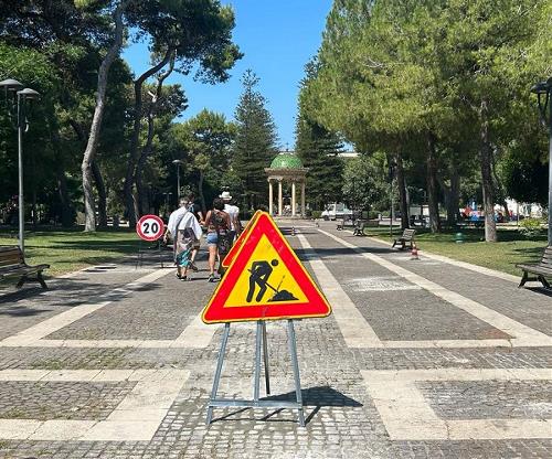 Lavori manutenzione straordinaria Villa Comunale