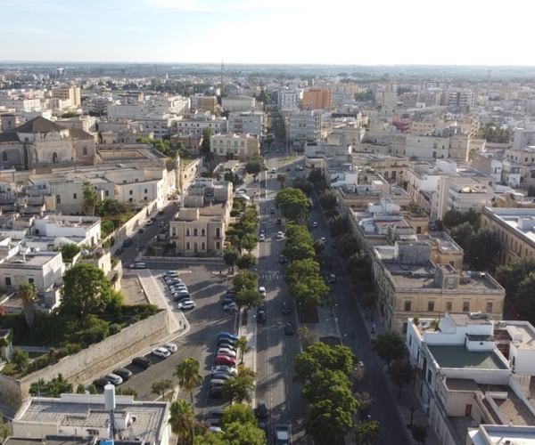 Lecce dall'alto