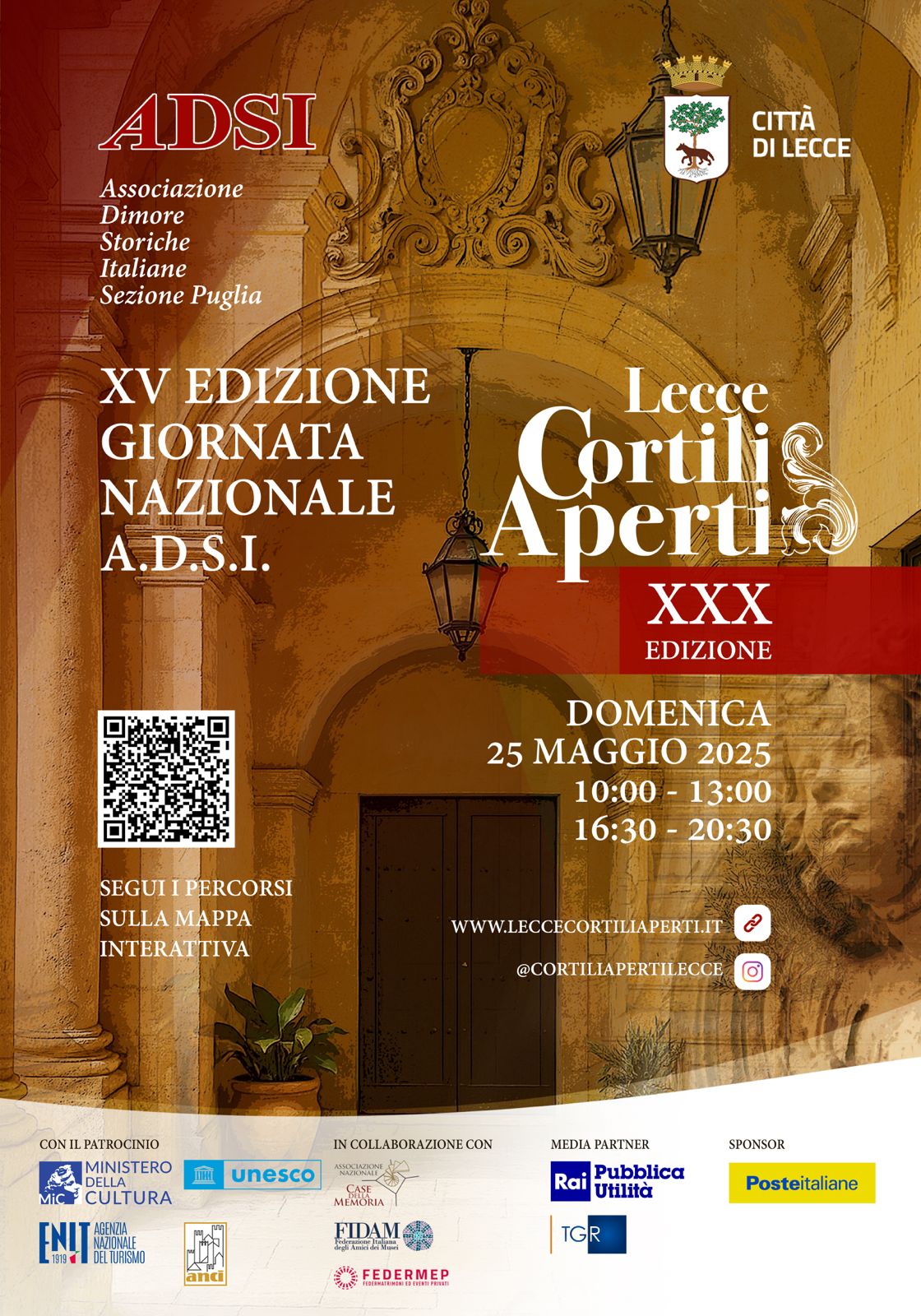 Locandina Cortili Aperti 2025