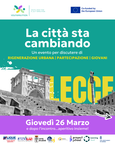 La città sta cambiando. Ma quale ruolo possono avere i giovani in questo processo?