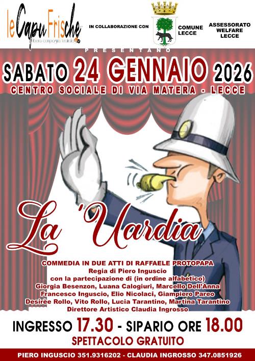  Locandina La uardia