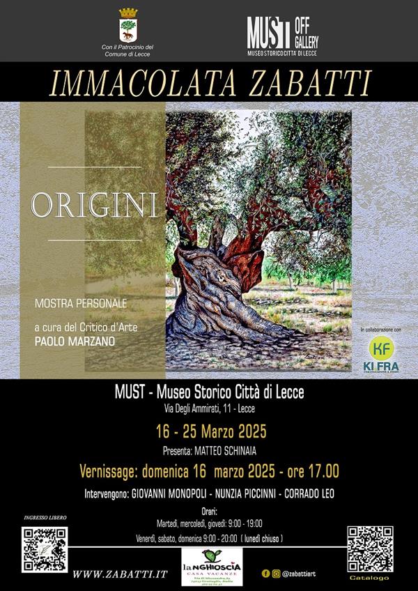 Locandina ORIGINI Locandina ORIGINI