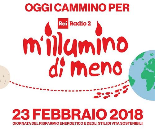 m'illumino di meno