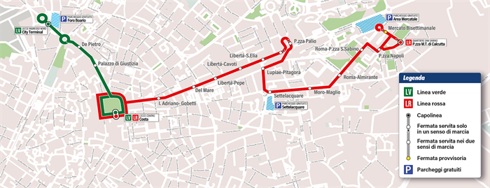 mappa natale in bus mappa natale in bus