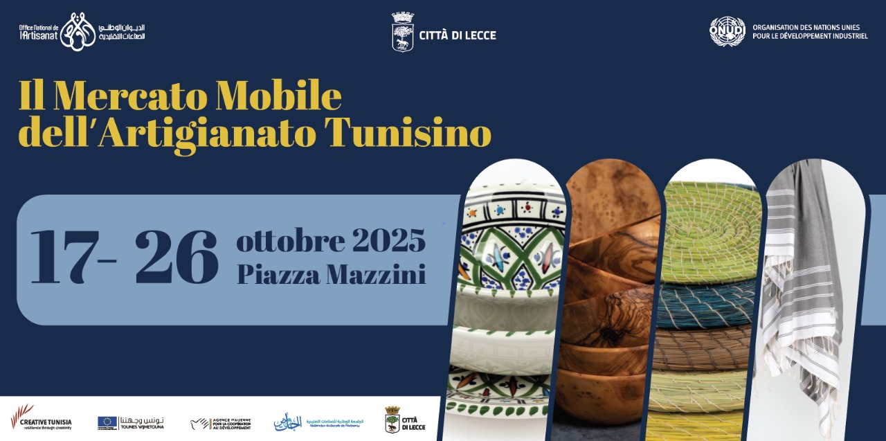 mercato mobile artigianato tunisino