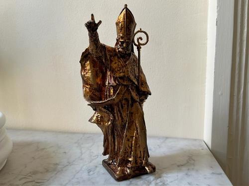 miniatura copia statua sant&#39;oronzo donata a comune