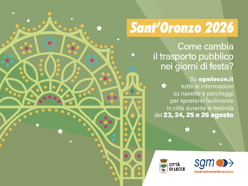 Navette gratuite Sant'Oronzo 2026