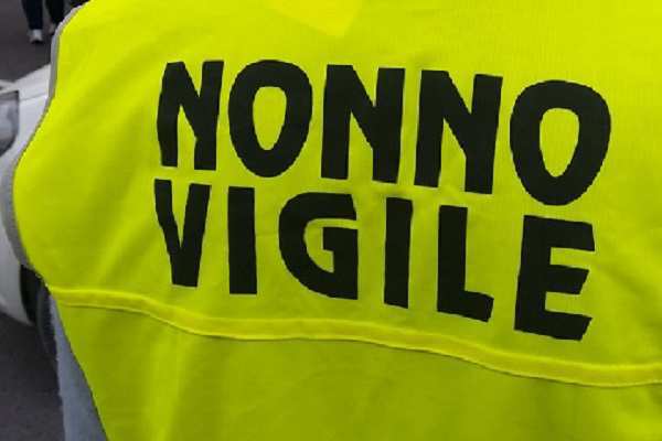 Servizio civico di "Nonni Vigili Volontari", si parte l'8 gennaio Nonno vigile