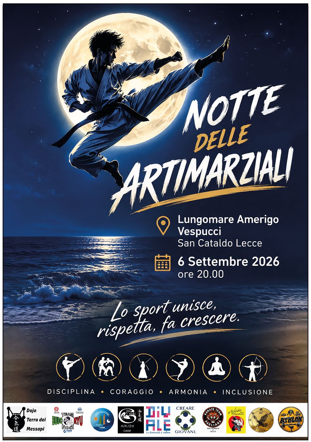 notte delle arti marziali