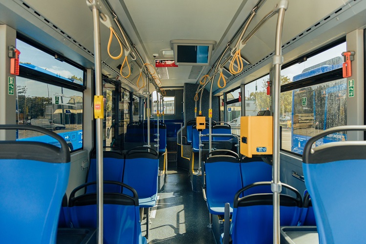 Nuovi bus a metano - Interni