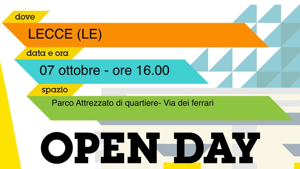 open day via dei ferrari