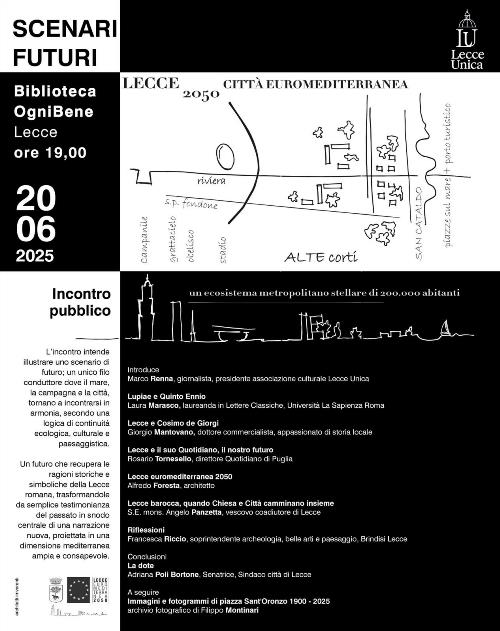 Scenari Futuri: Lecce 2050, Città Euromediterranea