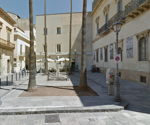 piazzetta panzera foto archivio