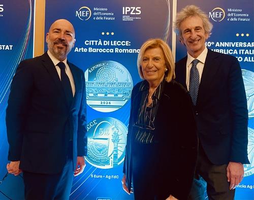 Presentata a Roma la moneta dedicata a Lecce