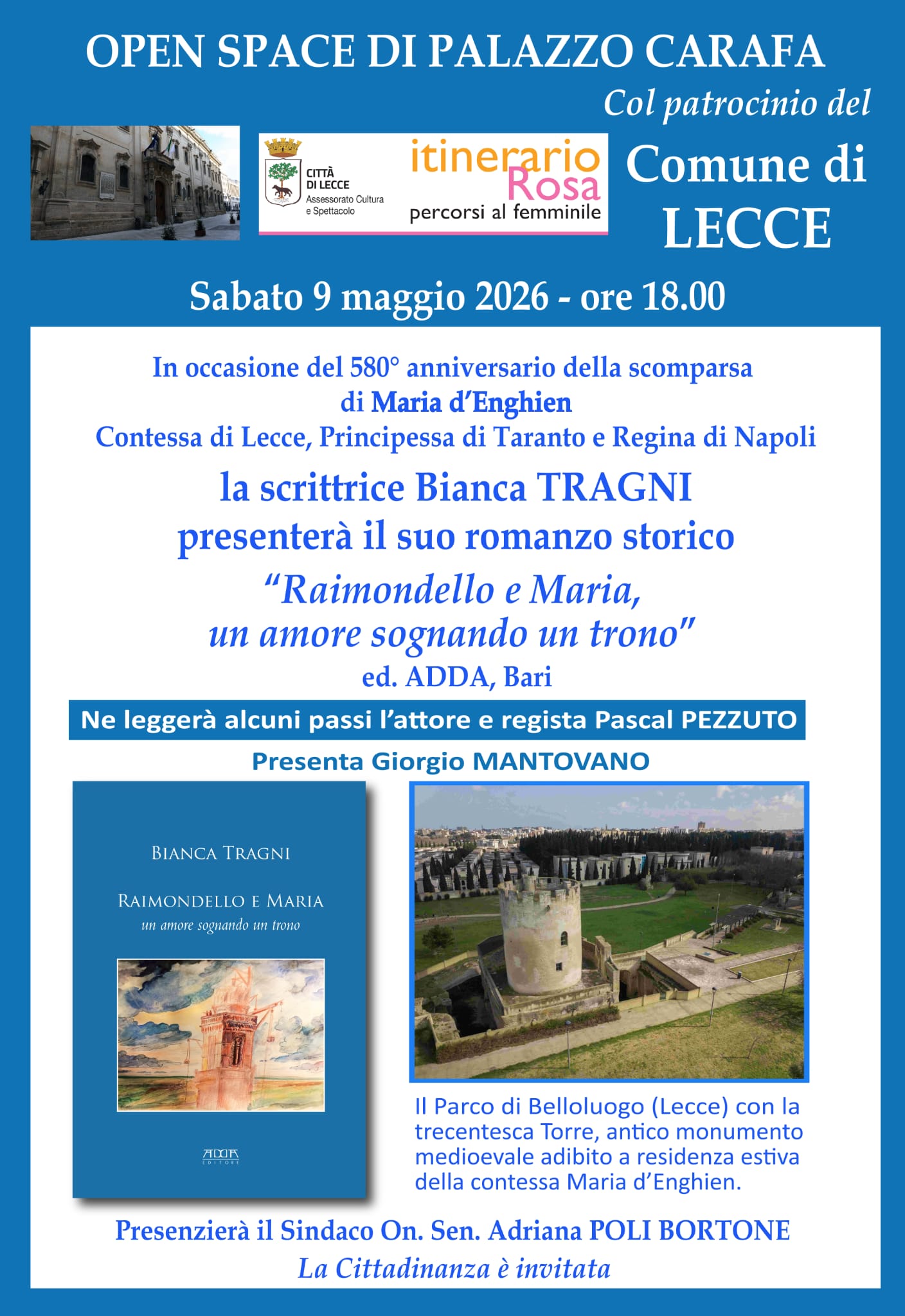 Presentazione libro TRAGNI