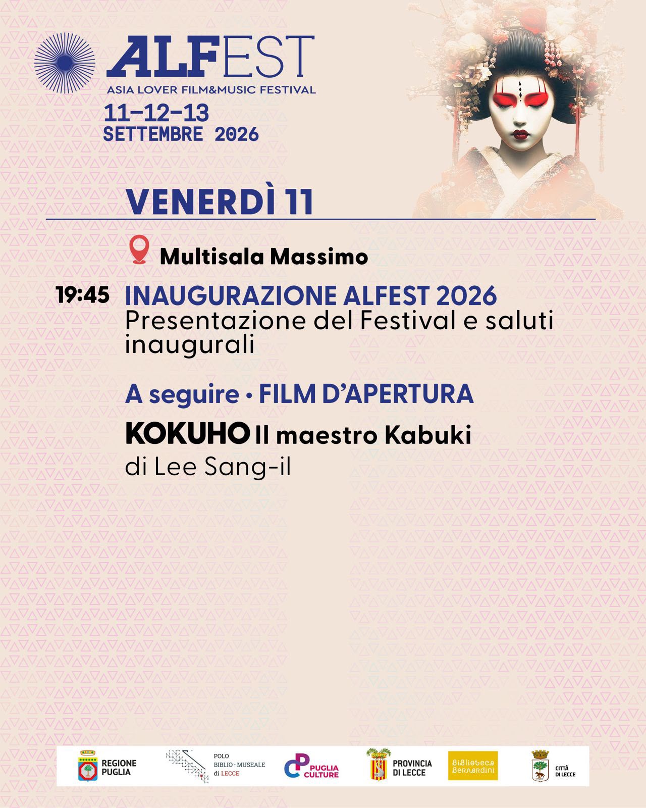 Programma ALFest 11 settembre