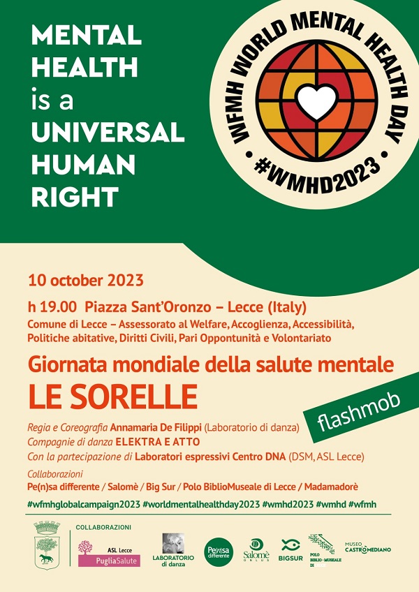 Programma Giornata mondiale della salute mentale