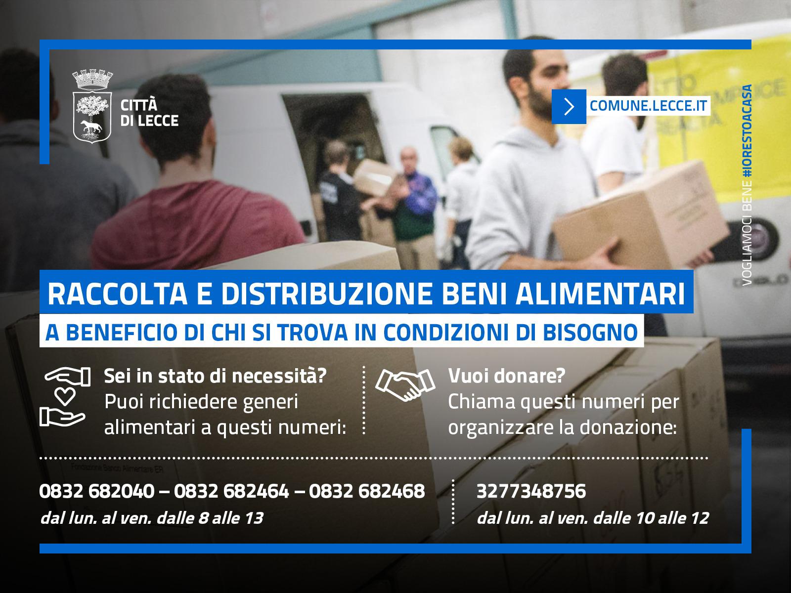 Lecce Solidale raccolta e distribuzione beni alimentari Lecce Solidale raccolta e distribuzione beni alimentari