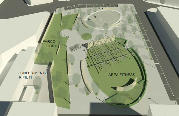 rendering parco corvaglia
