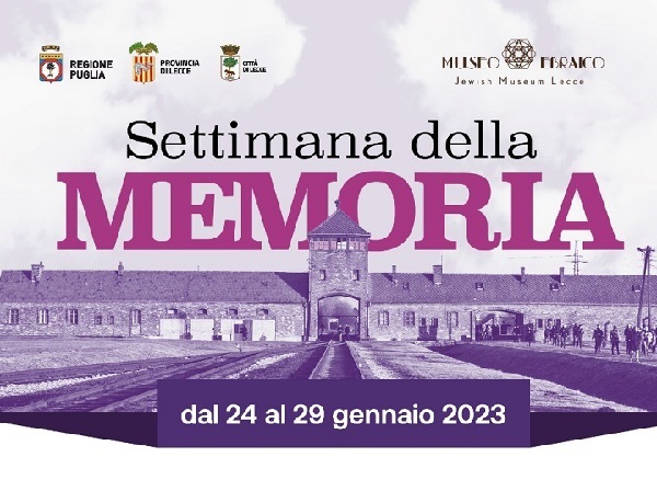 Settimana della Memoria 2023: Museo Ebraico, Comune e Provincia di Lecce insieme per ricordare settimana della memoria