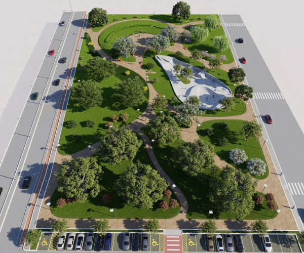 Uno skatepark, percorsi immersi nel verde e aree per lo sport: la giunta approva il progetto per un nuovo parco alle spalle di viale Grassi Skatepark - via Gino Rizzo